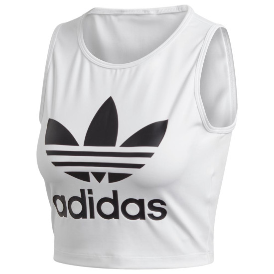 Adidas Γυναικεία αμάνικη μπλούζα crop Adidas Γυναικεία αμάνικη μπλούζα crop